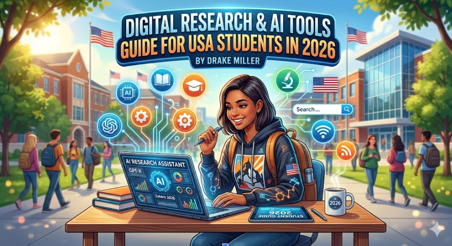 Digital Research & AI Tools Guide For USA Students in 2026